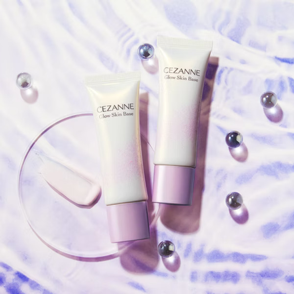 現 貨丨CEZANNE 透亮光澤隔離底霜妝前乳 薰衣草 限定色 Glow Skin Base Makeup Primer 20g SPF32 PA+++
