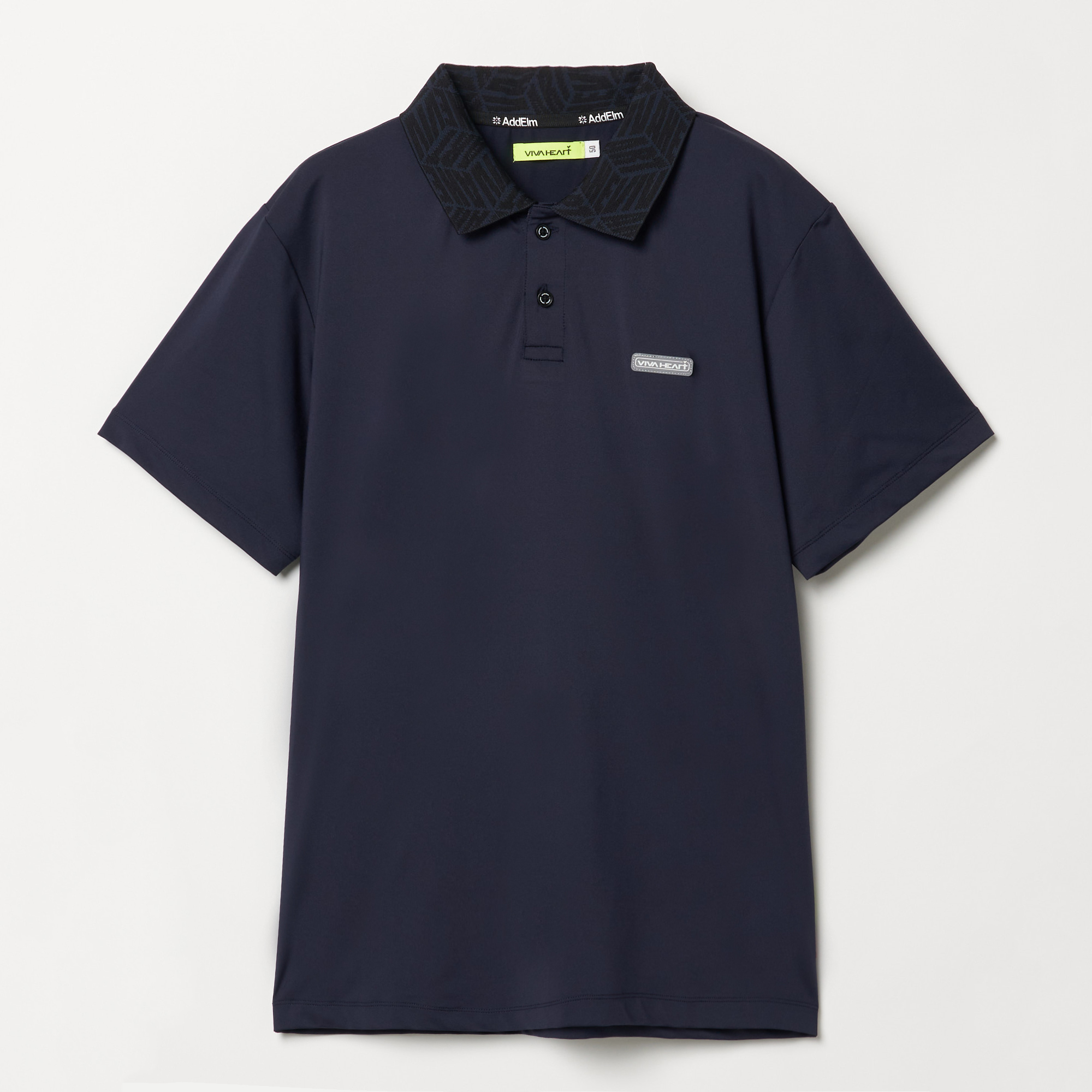 男士-高機能彈性提花領Polo衫