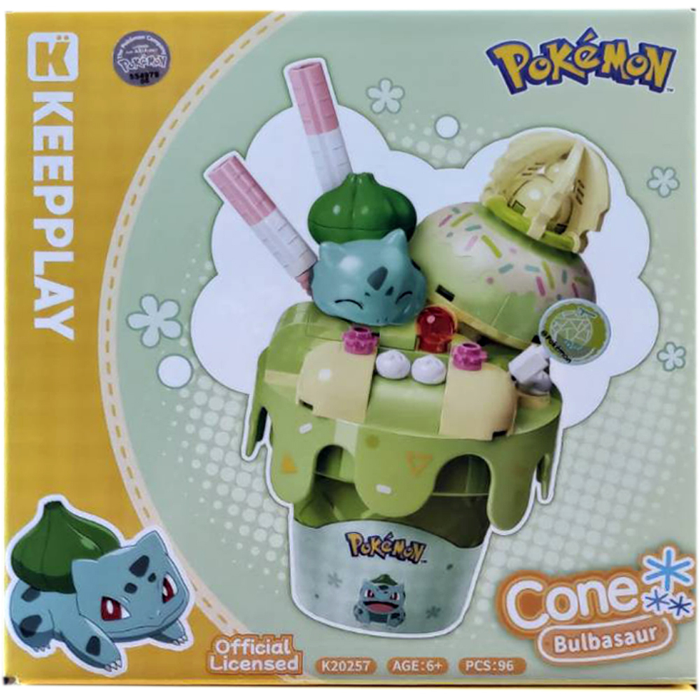 Keepplay積木 寶可夢 甜筒系列 妙蛙種子