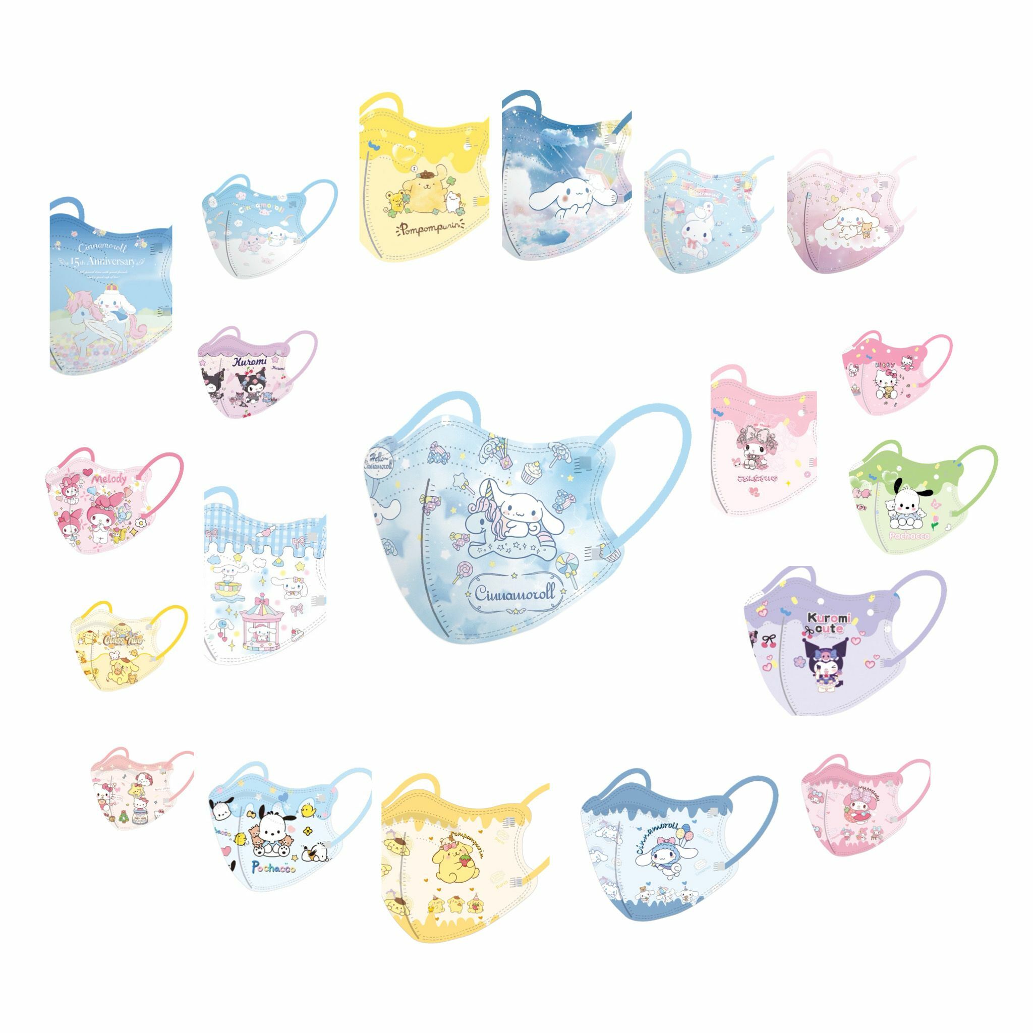 兒童立體3D口罩 獨立包裝 |1套30片