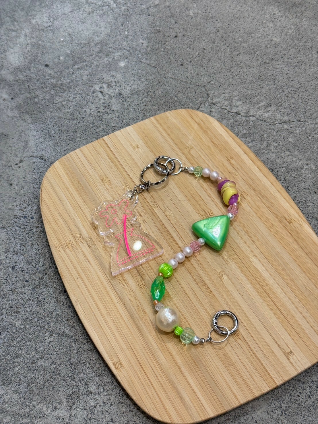 [remonnoiremon] 小花串珠掛繩 | remon104