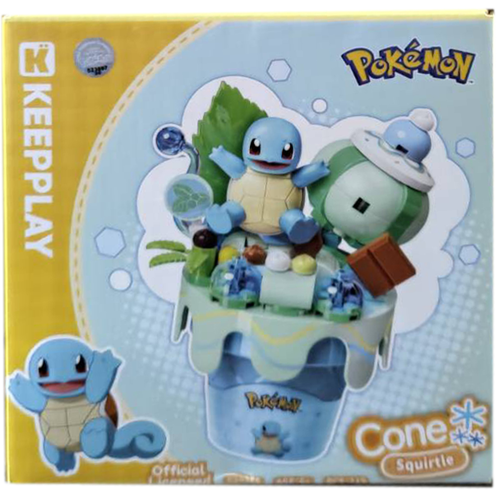 Keepplay積木 寶可夢 甜筒系列 傑尼龜