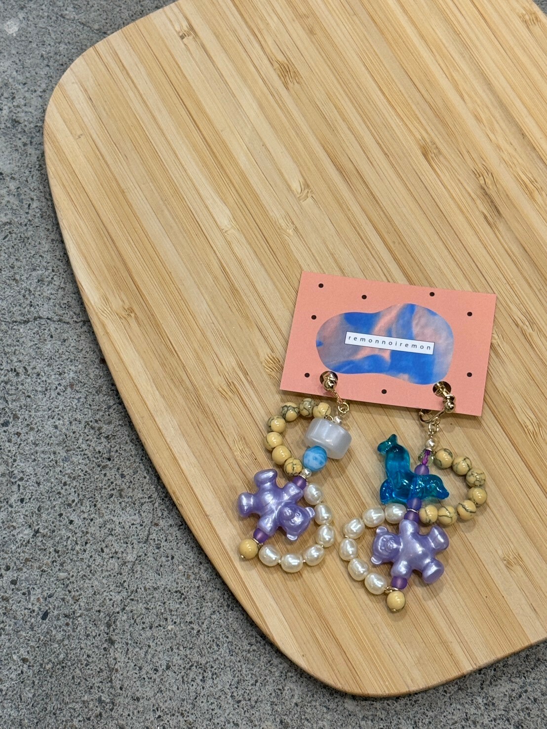 [remonnoiremon] 扭扭耳環 ver.2 | remon105