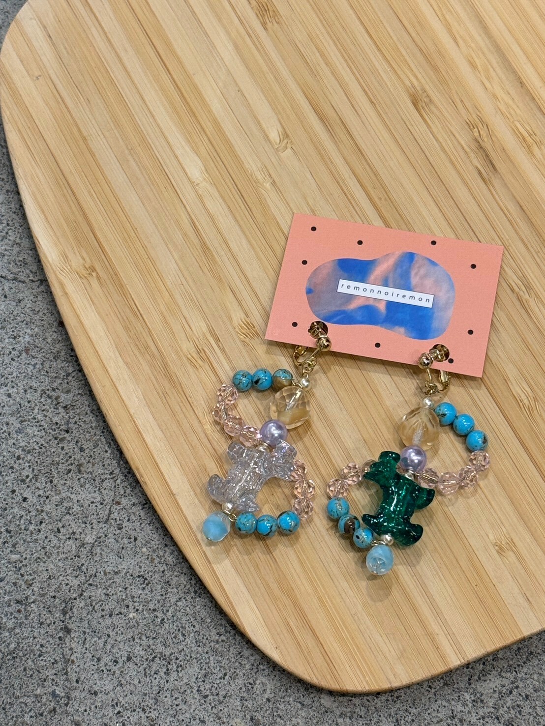 [remonnoiremon] 扭扭耳環 ver.2 | remon106