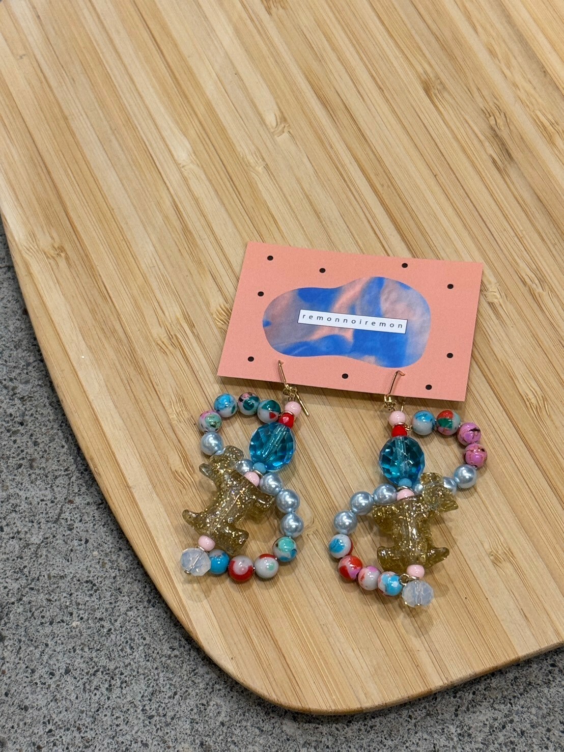 [remonnoiremon] 扭扭耳環 ver.2 | remon108