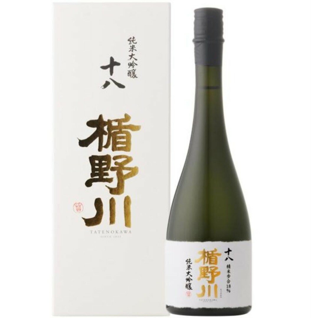 楯野川 十八 純米大吟釀