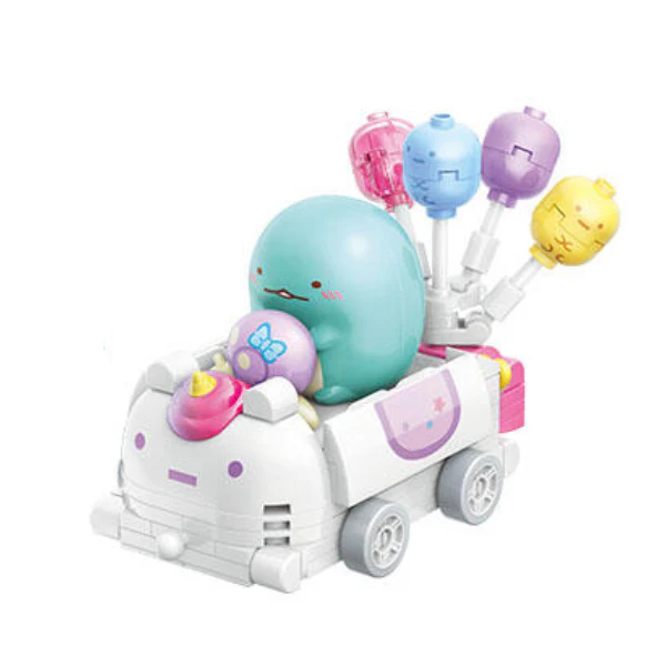 Keepplay積木 角落小夥伴 氣球小車系列 蜥蜴&偽蝸牛