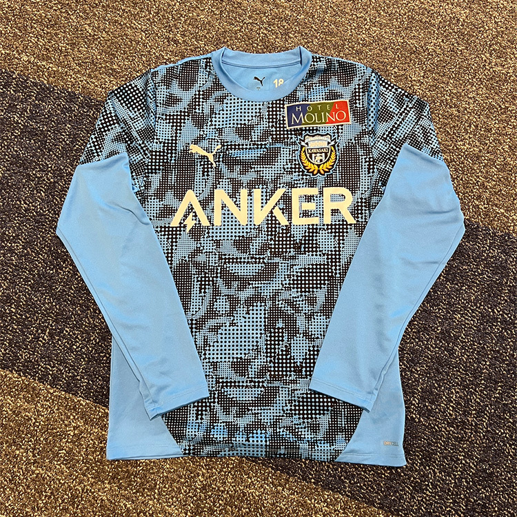 2025 Kawasaki Frontale Trainng LS  Shirt - Blue