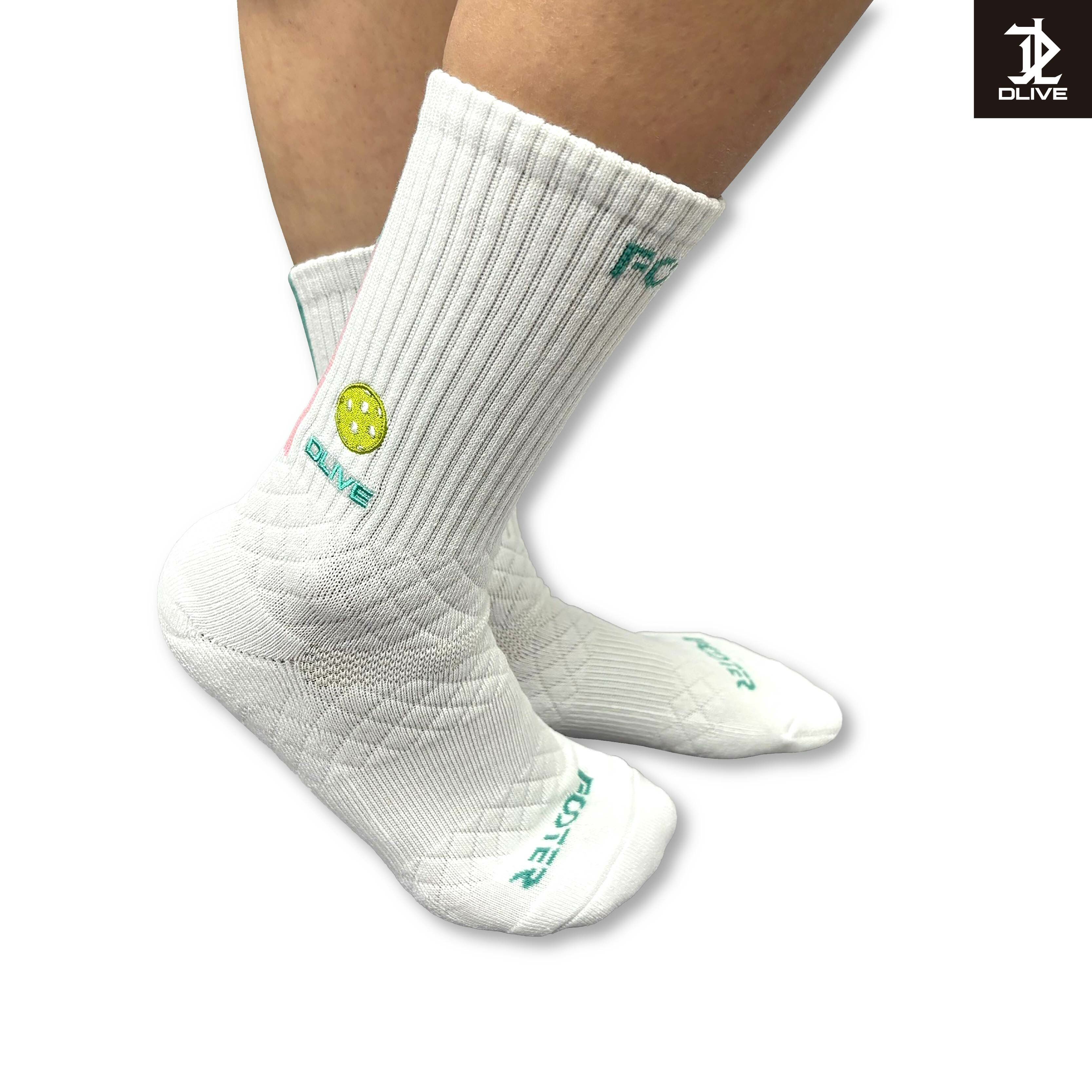 DLIVE X Footer - 獨家聯名匹克球襪 風馳領域 DL02