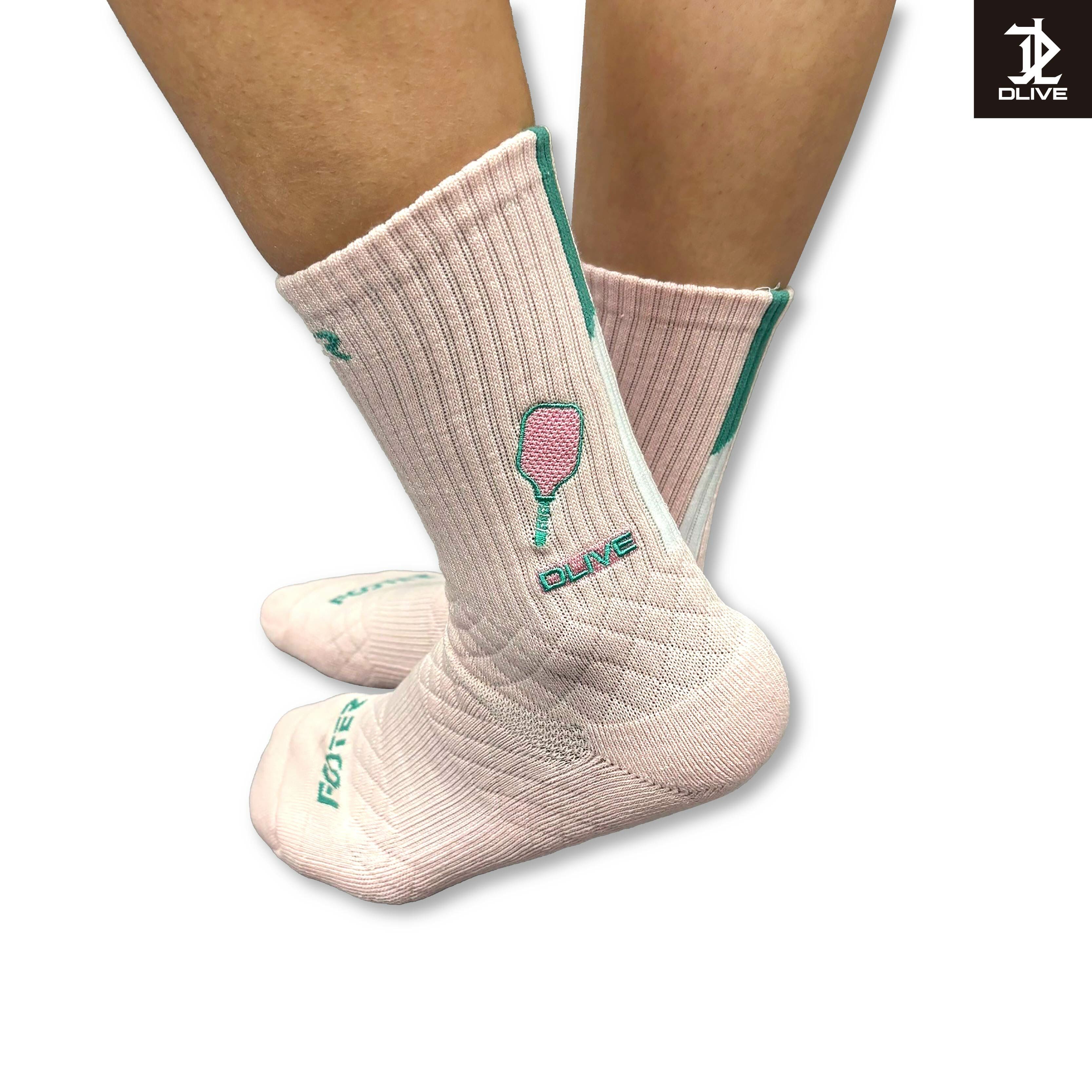 DLIVE X Footer - 獨家聯名匹克球襪 風馳領域 DL02