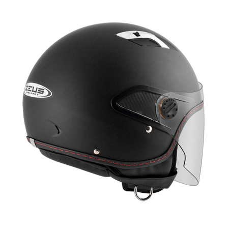 ZEUS ZS-212A 抗刮消光黑 素色 四分之三 半罩式  內墨片