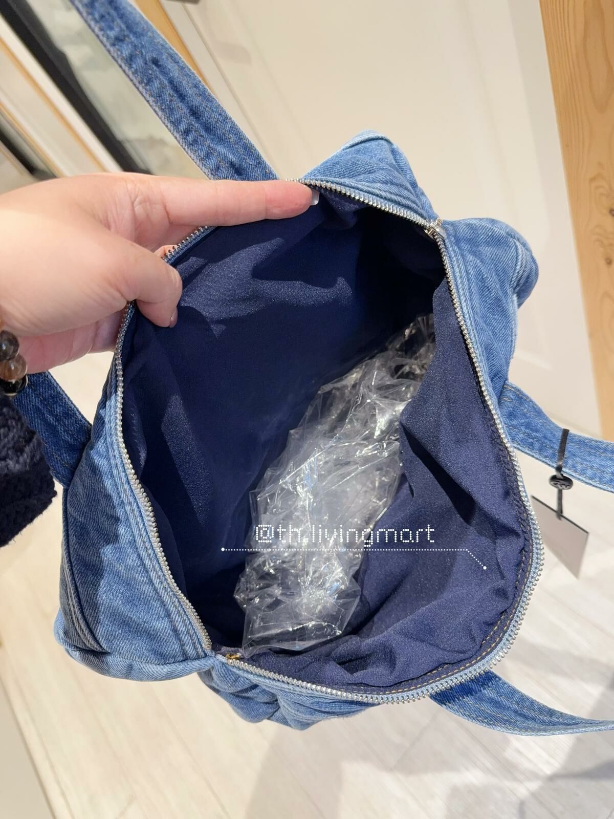 Gentlewoman 牛仔圓桶袋