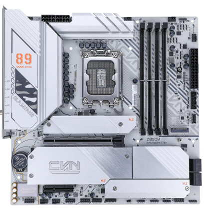 Colorful CVN Z890M GAMING FROZEN V20 底板