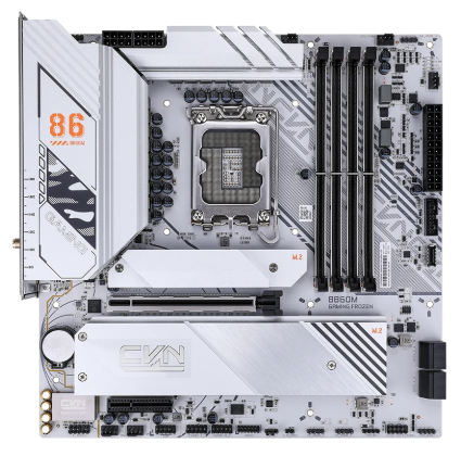 Colorful CVN B860M GAMING FROZEN V20 底板