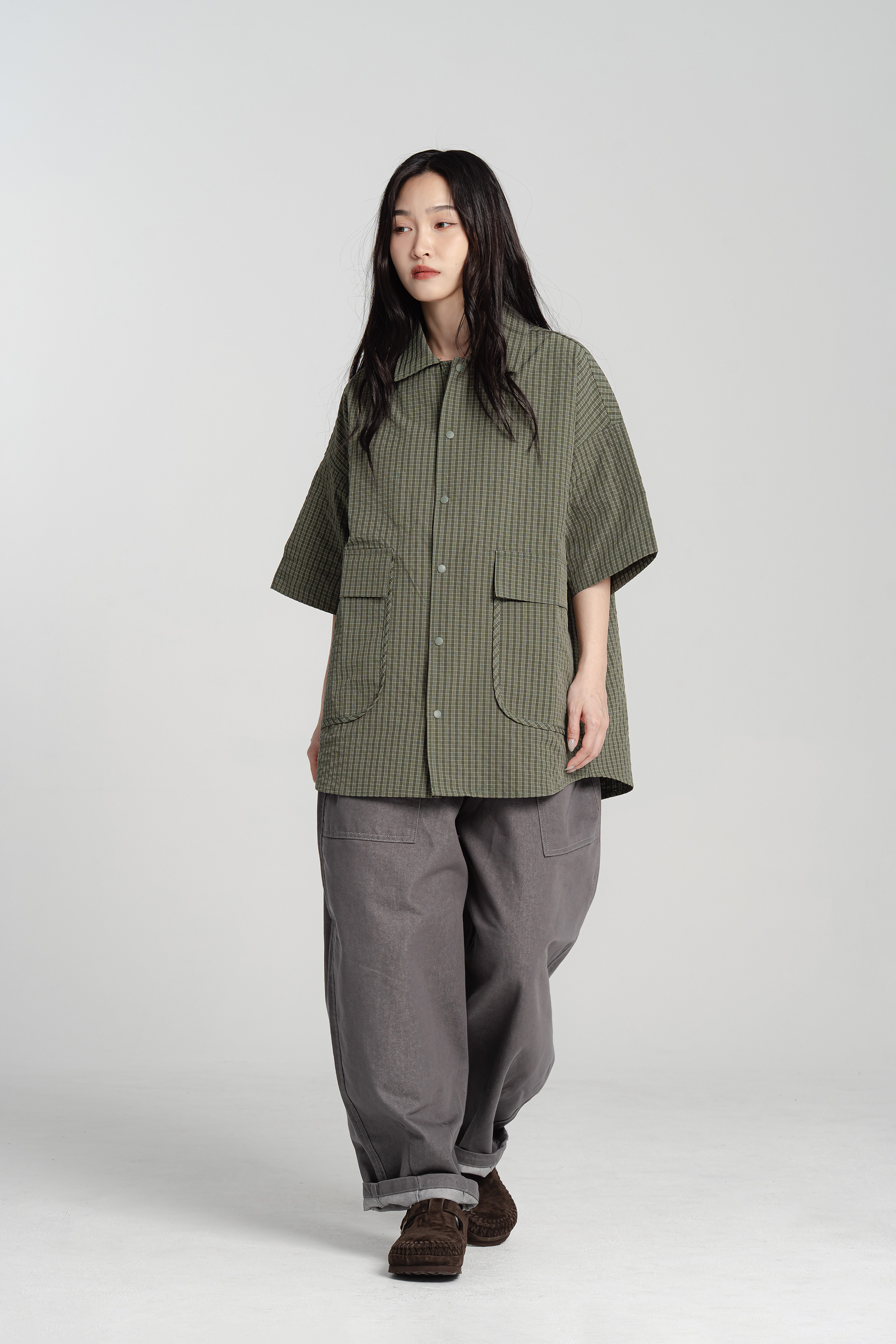 |韓國Korea|挺版牛仔繭型褲 3色