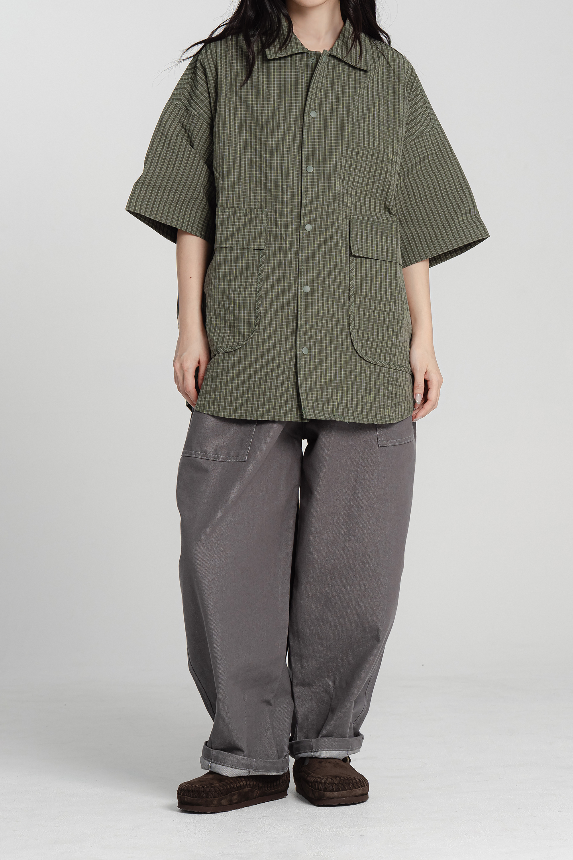 |韓國Korea|挺版牛仔繭型褲 3色