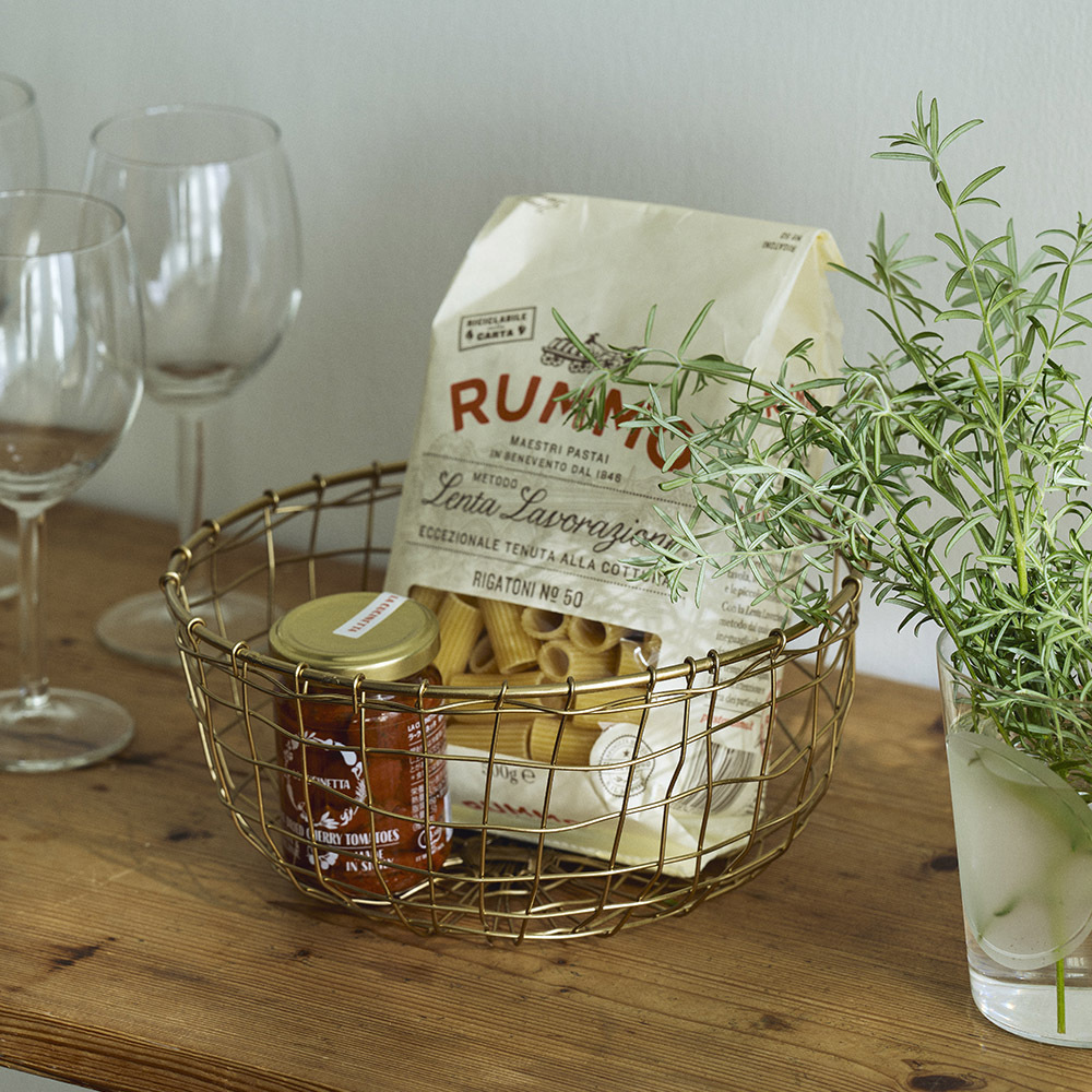 fog - 金色鐵製水果籃 / M