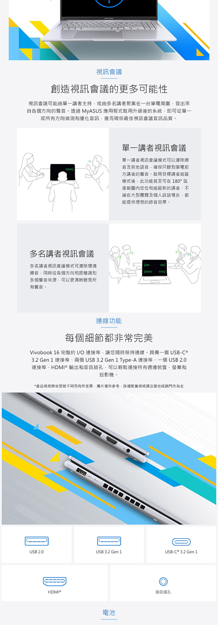 X1605VA-0241K13420H視訊會議