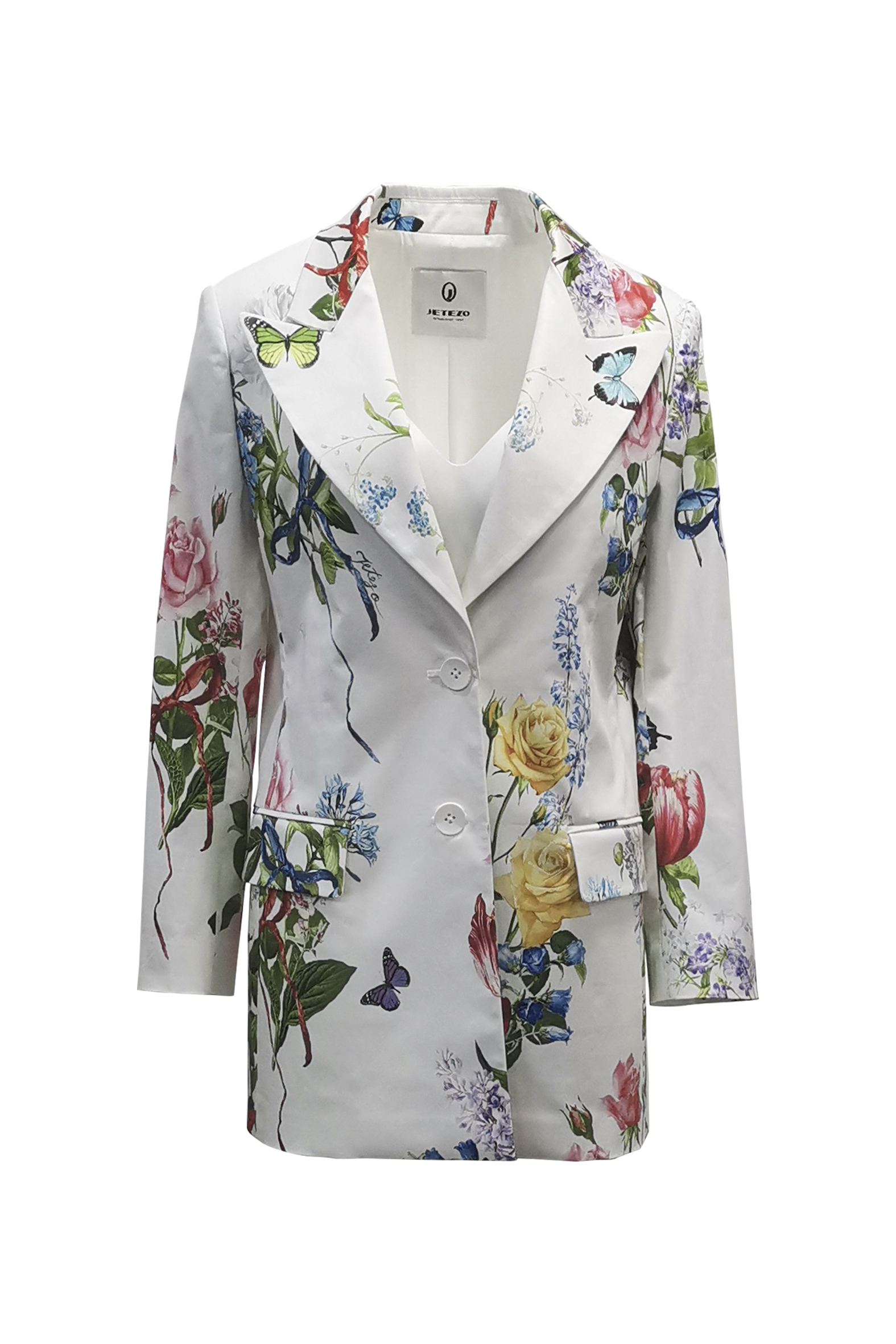 BE10117D1 度假花園印花正裝