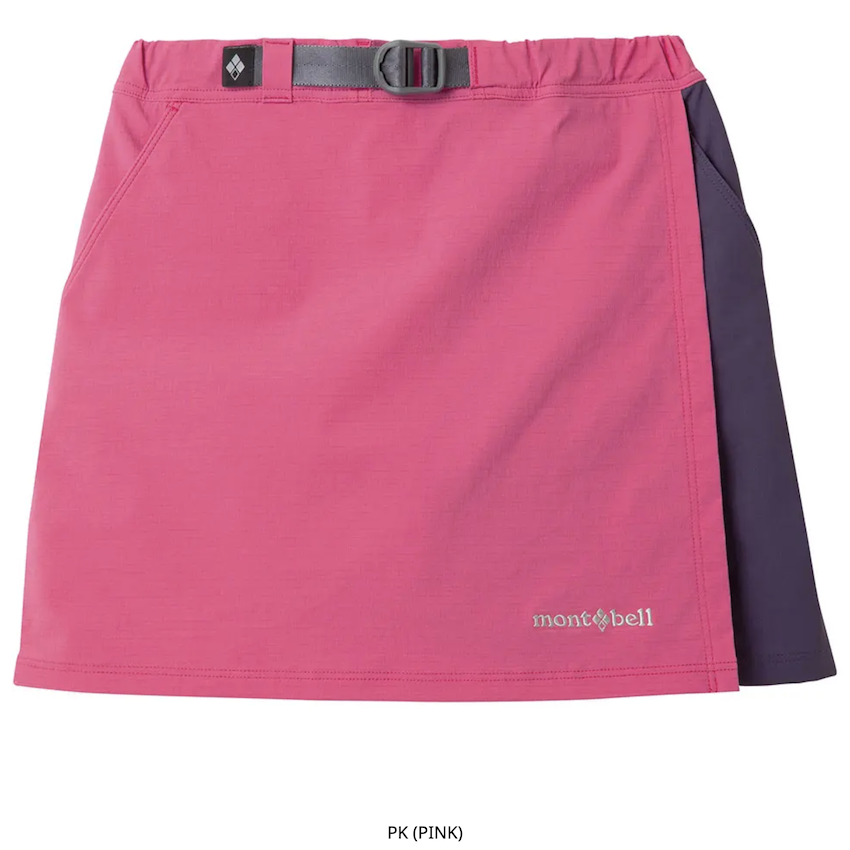 日本 Mont-Bell Light O.D. Wrap Shorts Kid's 兒童褲裙