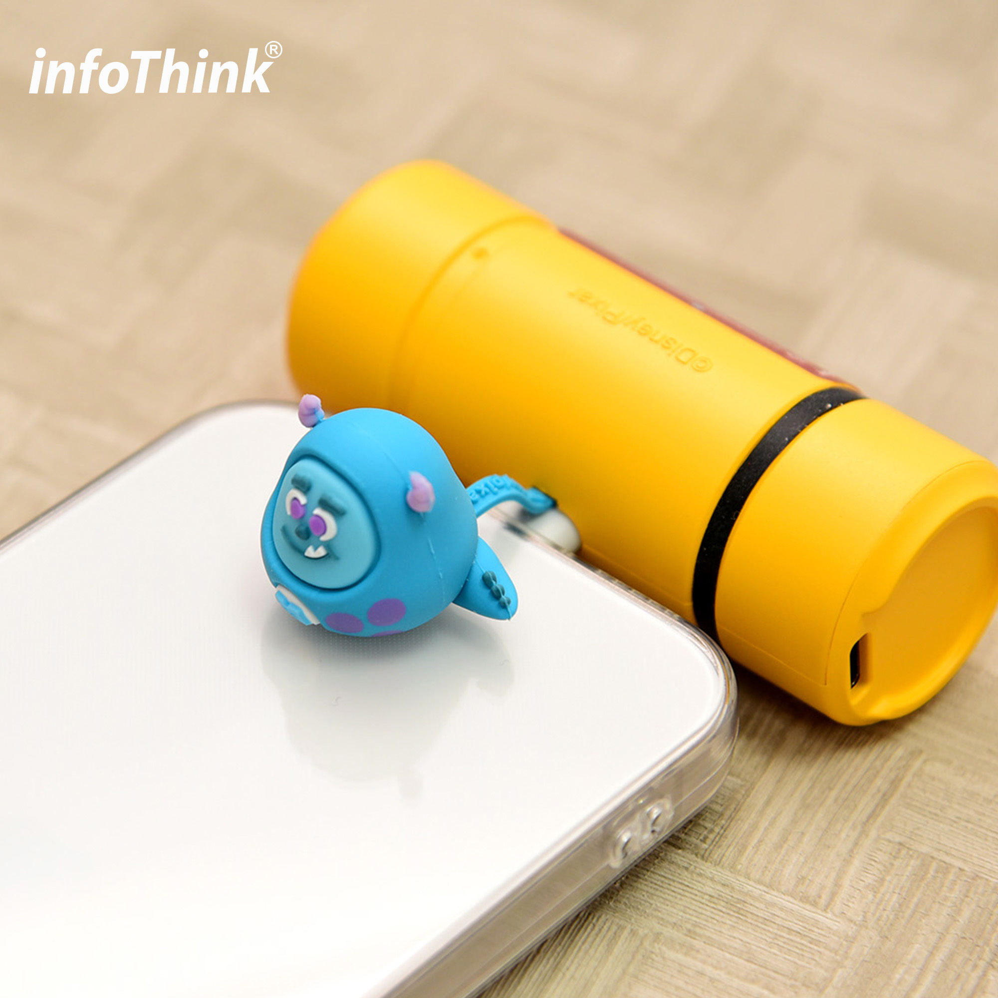infoThink | 怪獸大學福神系列智慧快充口袋行動電源 (Type-c/Lightning)