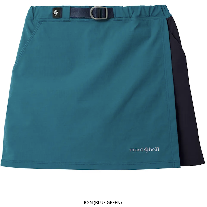 日本 Mont-Bell Light O.D. Wrap Shorts Kid's 兒童褲裙