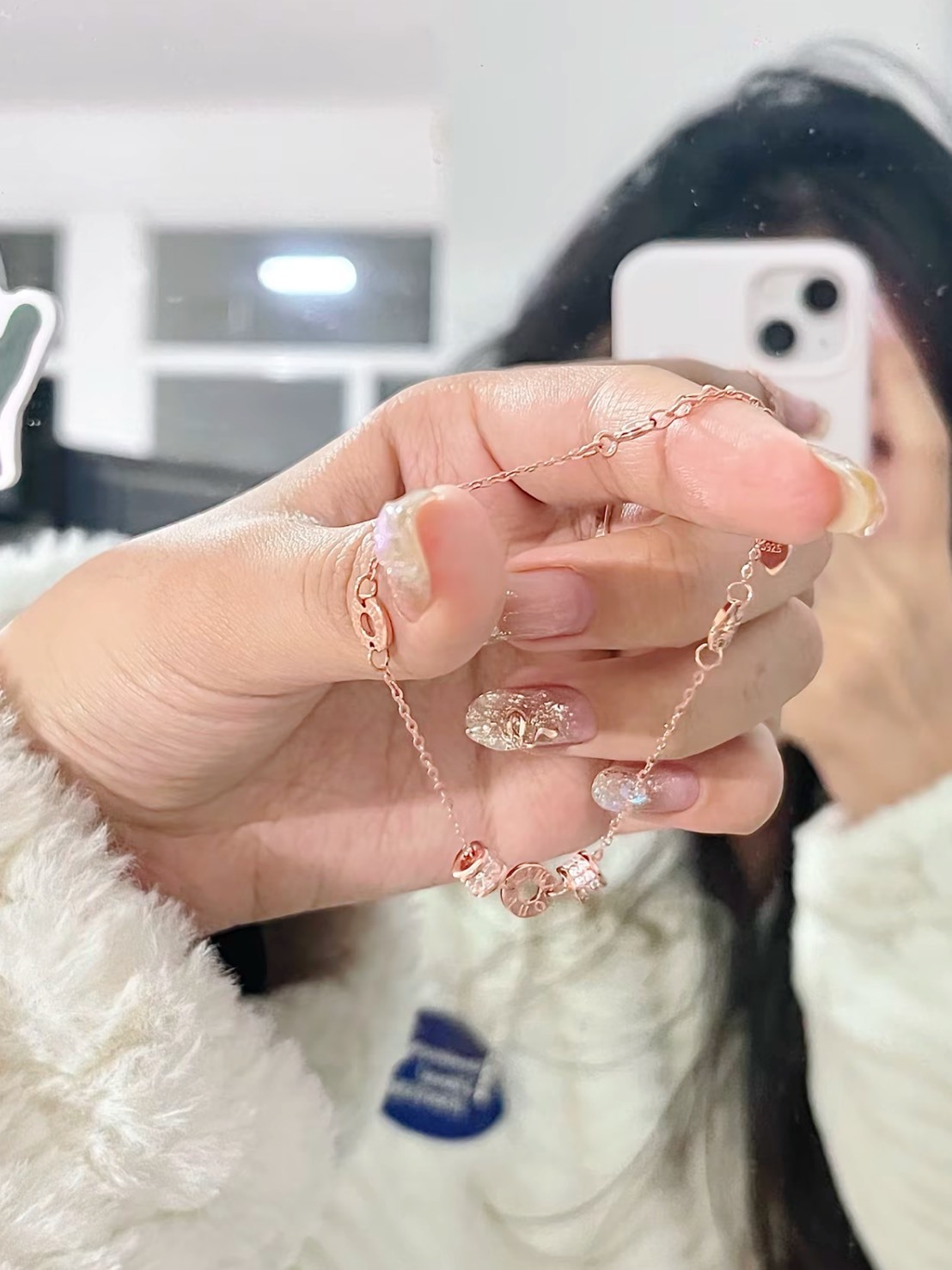 周大生 小蠻腰 輕奢ins風 玫瑰金 手鍊 S1HC0168