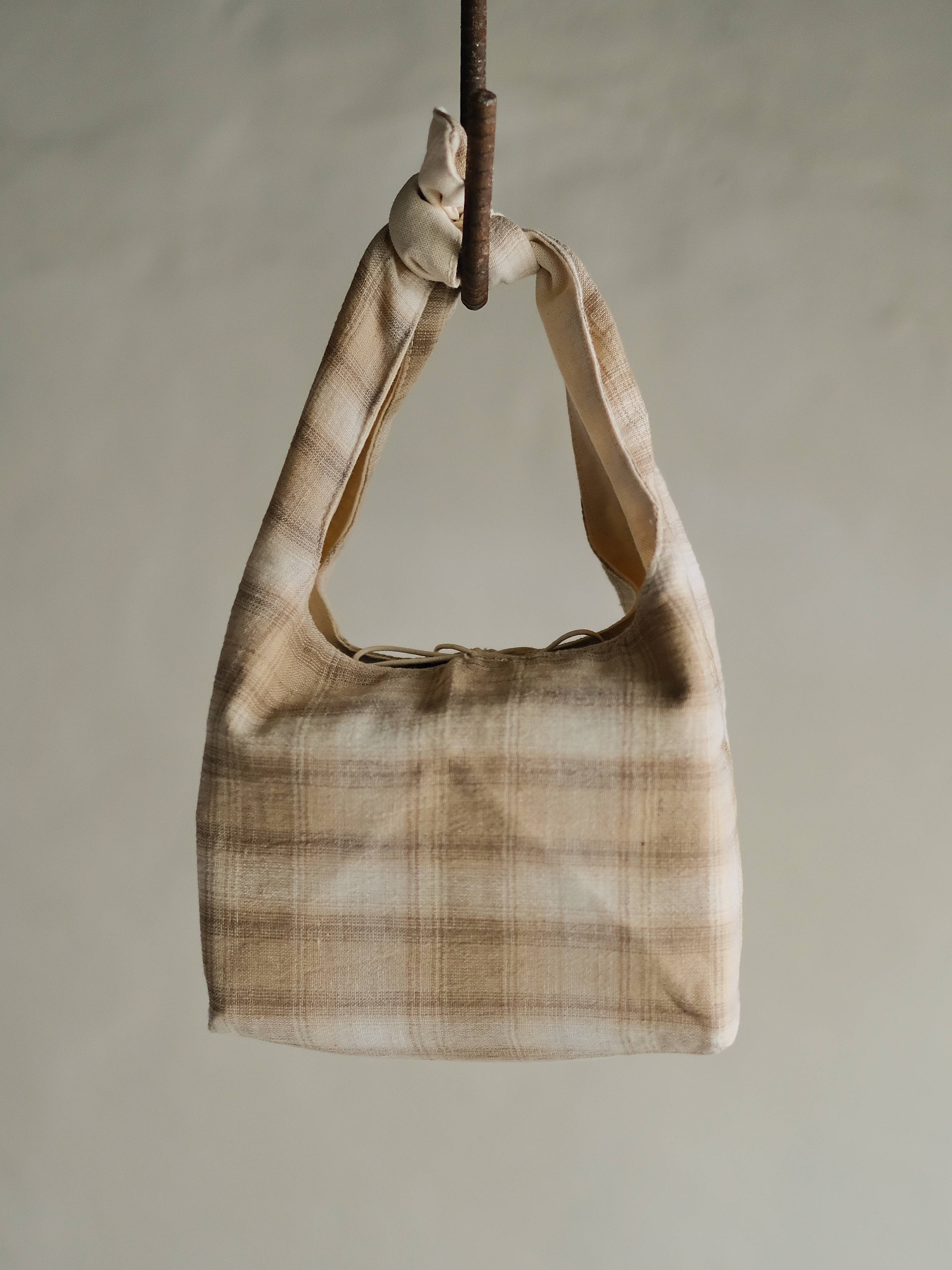 步野 Wild Fabric 綁結便當袋 米色
