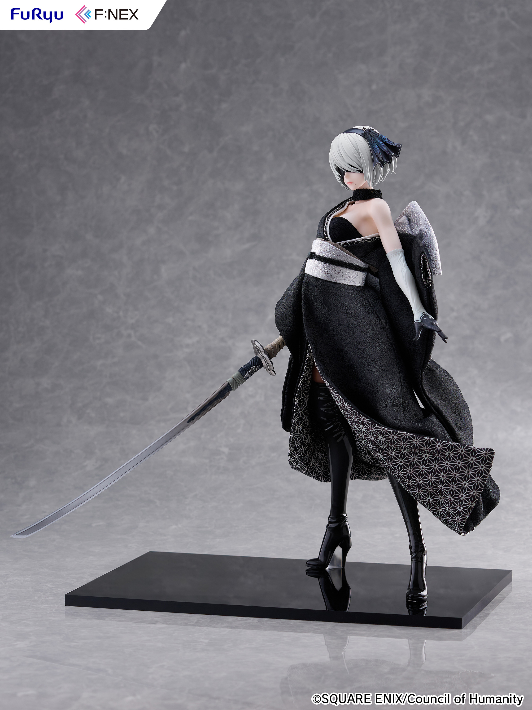 Yoshitoku x F:NEX "NieR:Automata Ver1.1a" 2B -Japanese Doll- 1/4 Scale Figure