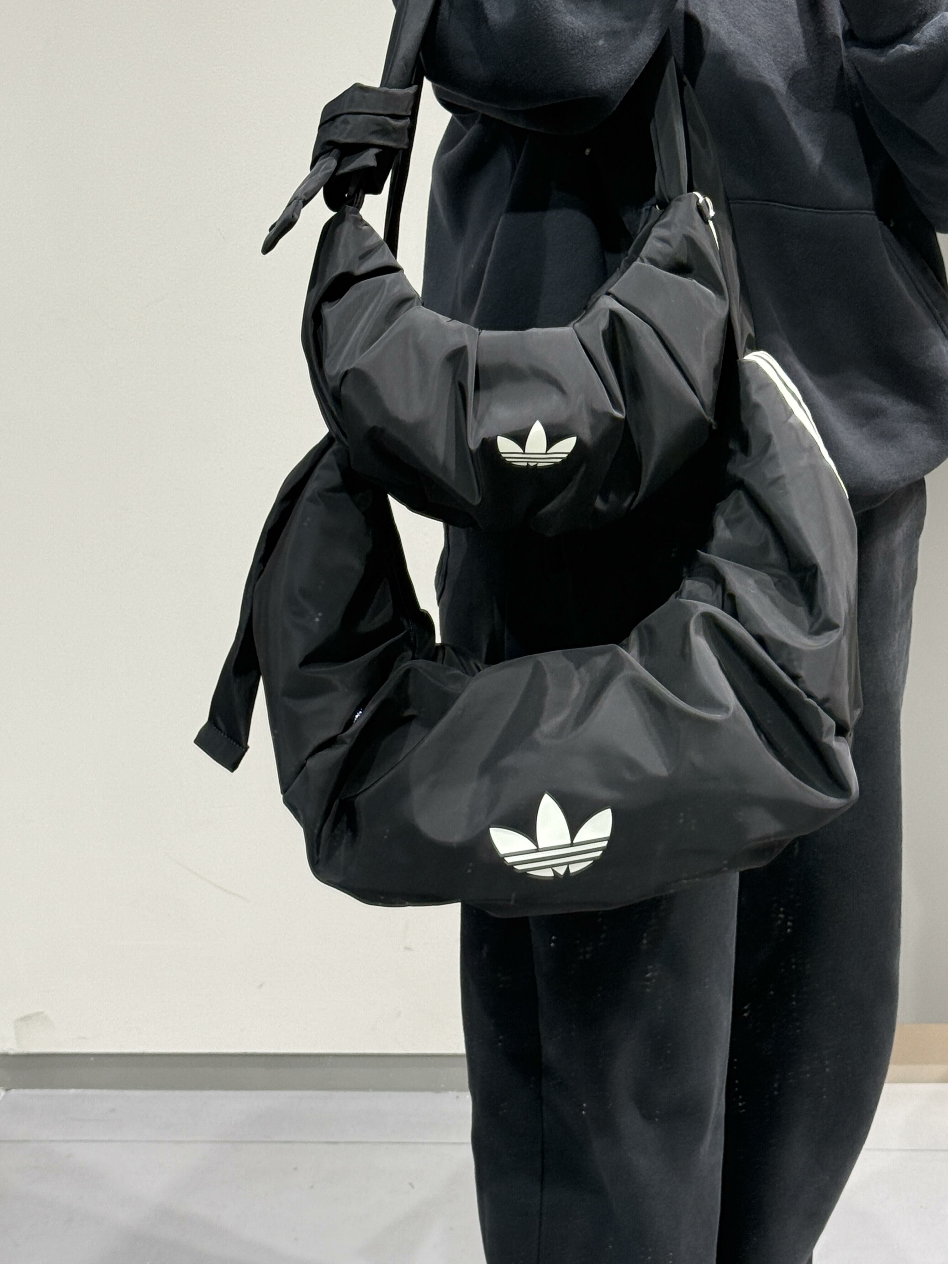 Adidas Originals 皺摺可頌包 雲朵包 手提包 肩背包 三葉草 2款(任買兩件711免運)/預購