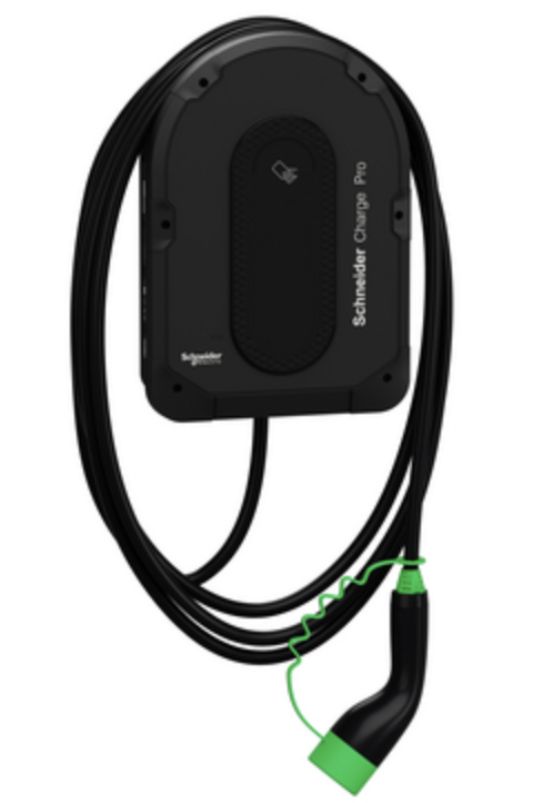 施耐德電氣Schneider Charge Pro 單相/三相 支援7.4W-22W 插座版本連7米Type-2充電線 (配備拍卡功能)