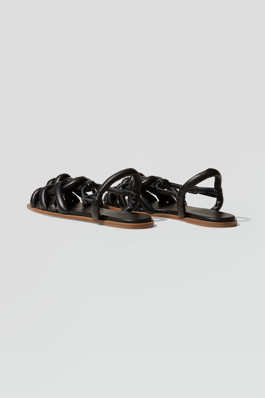 HEREU｜CABERSA 真皮編織平底漁夫涼鞋