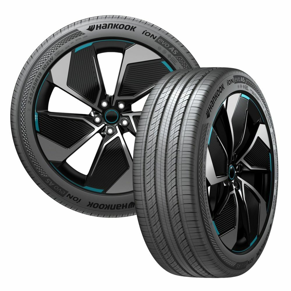 【Hankook韓泰 】輪胎 ION EVO AS IH01 265/35/22 SUV 電動車胎 靜音棉 二入組 特斯拉Model X BENZ EQE