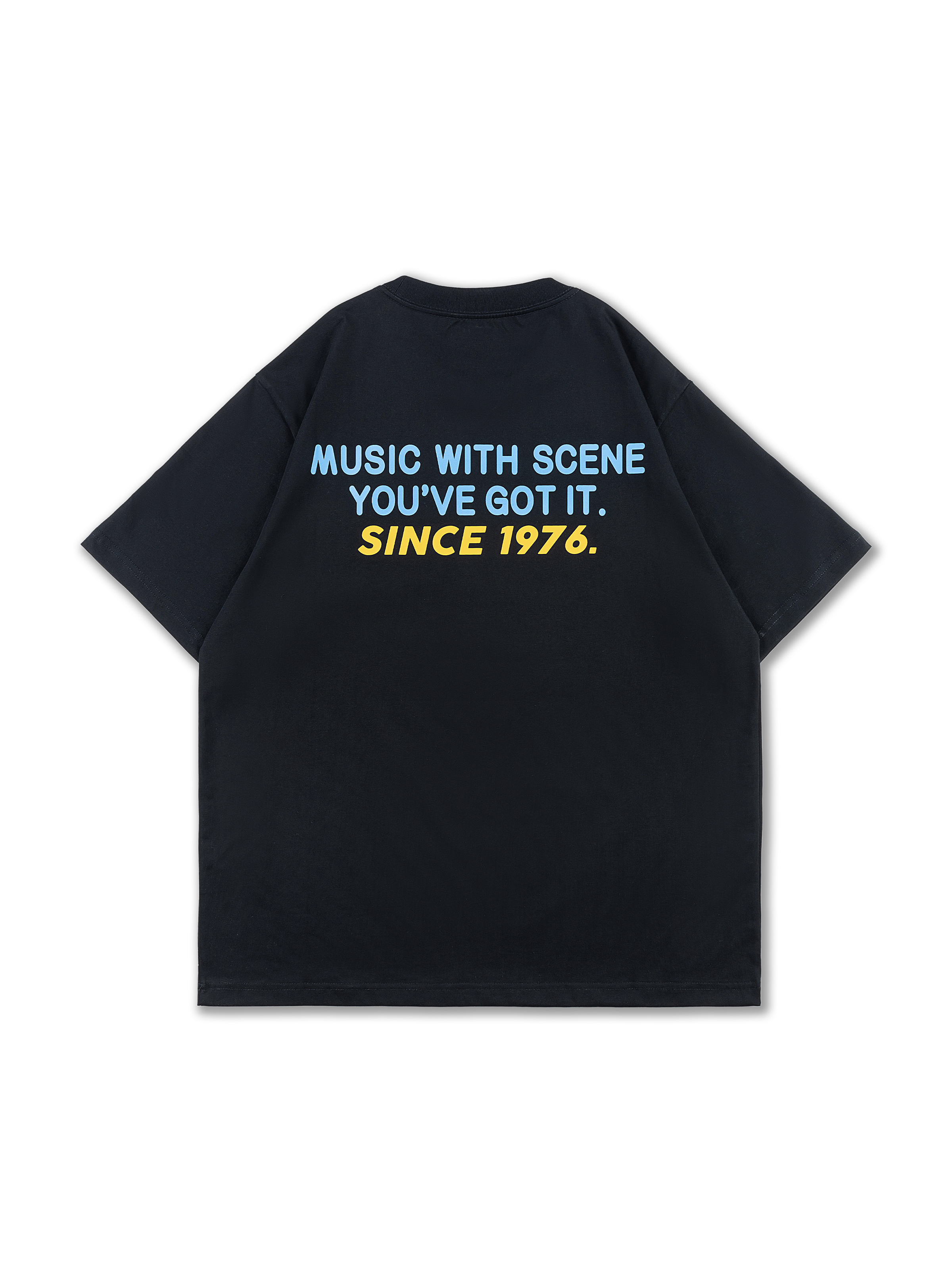 Retro 80'S Graphic Tee 04 // Black (STV)