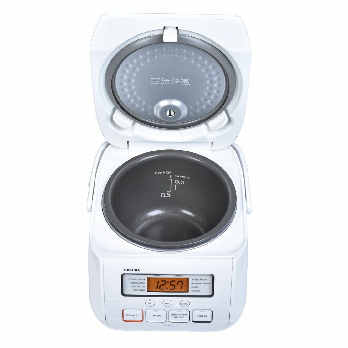 東芝 Toshiba RC-5SLIH‧4毫米本厚釜內鍋電飯煲‧0.54公升‧泰國製造‧香港行貨,原廠1年保養‧