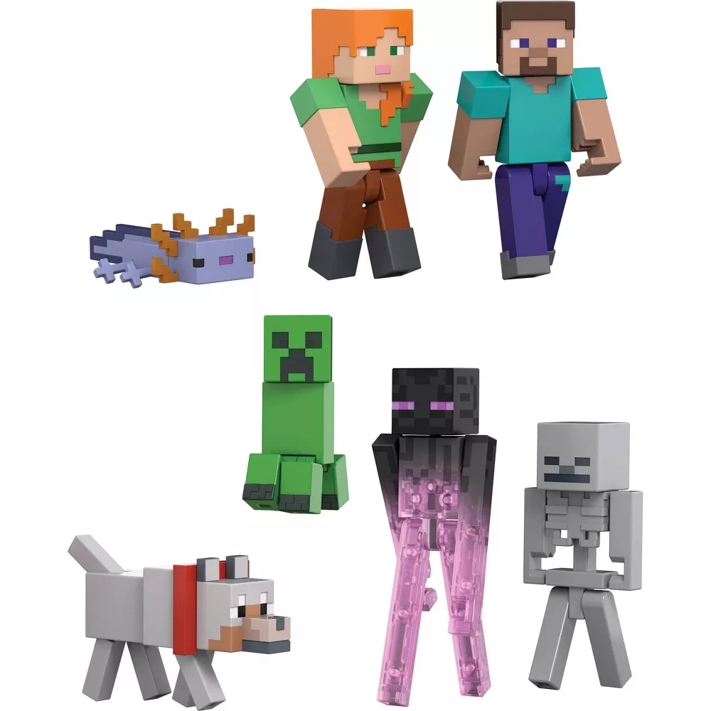 《 MATTEL 》 Minecraft 世界建造者組合