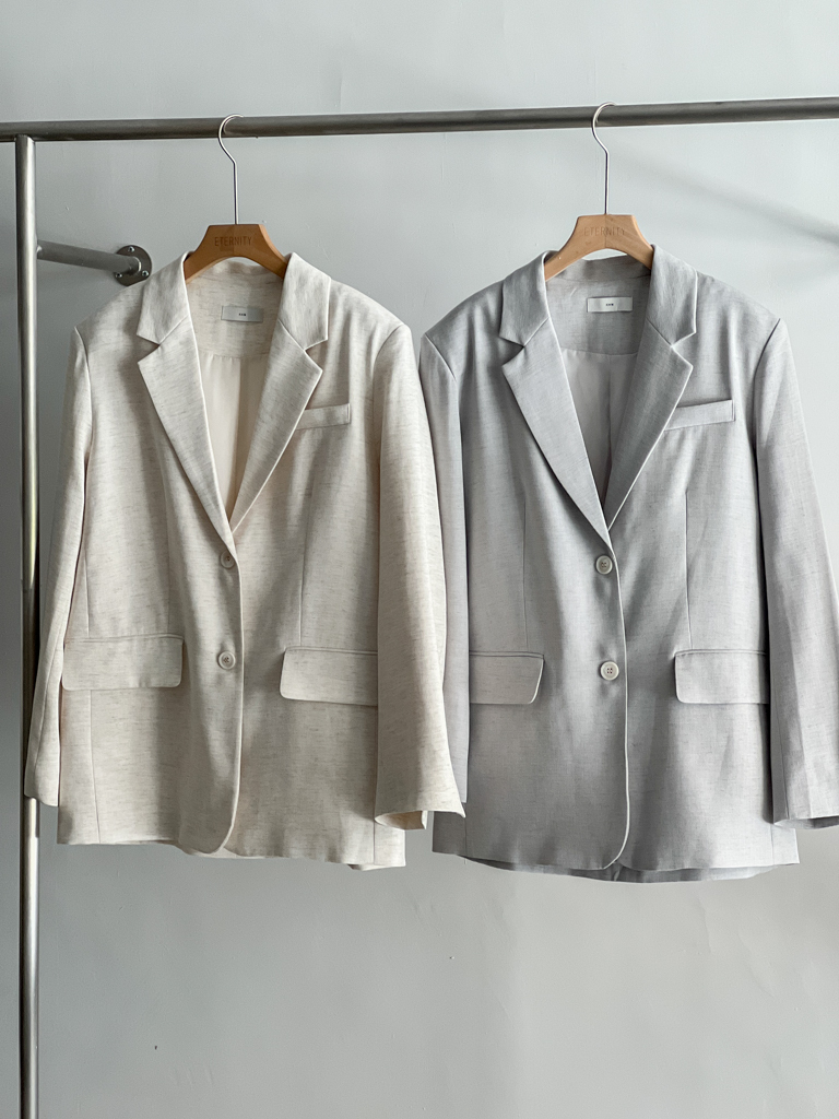 0309冷調中版西裝外套