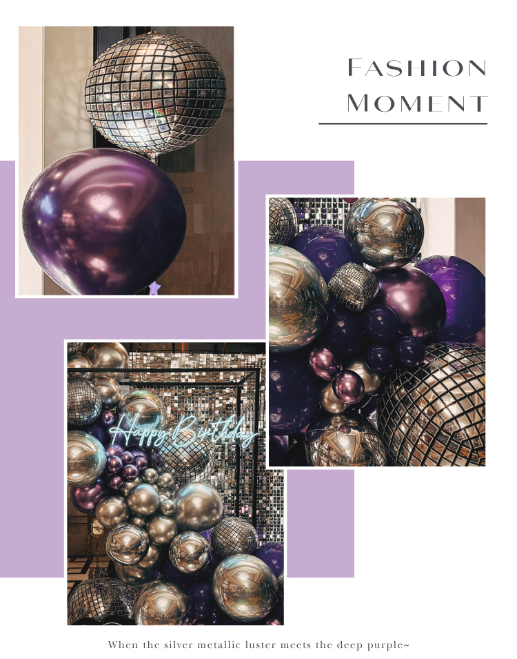 【餐廳】生日驚喜．美享地 ．紫銀色系