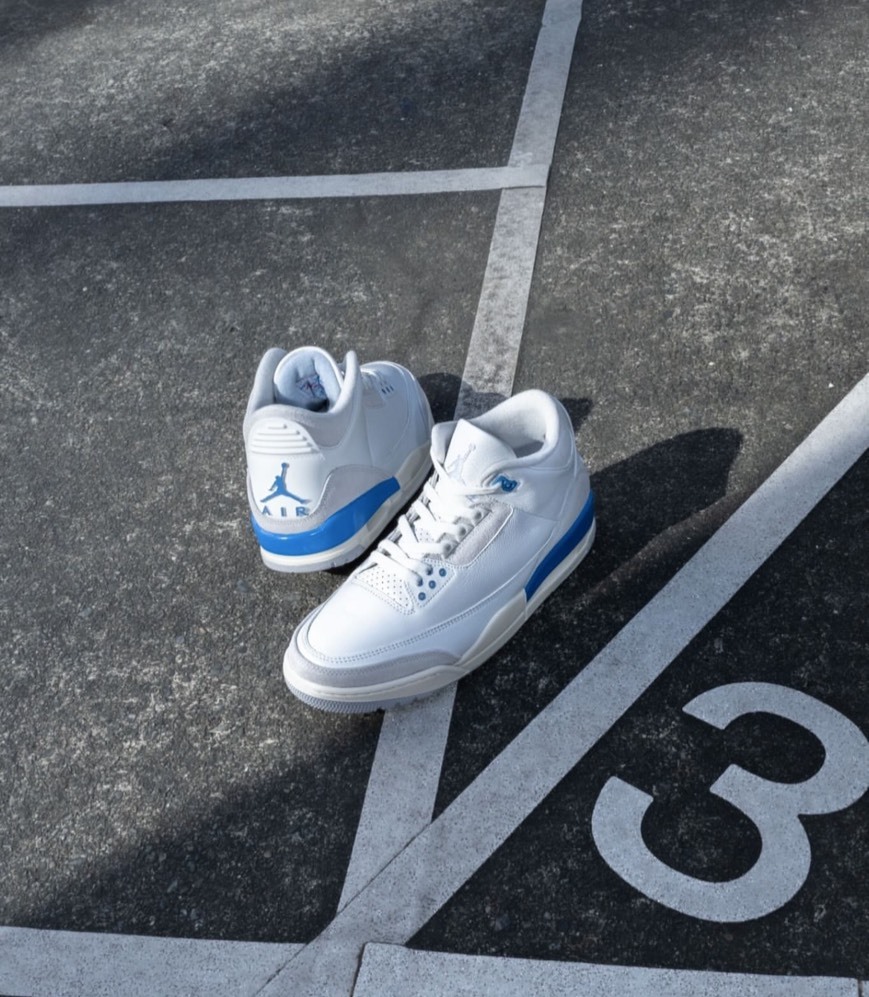 Air Jordan 3 "Lucky Shorts" 幸運短褲 白藍 男鞋 CT8532-101