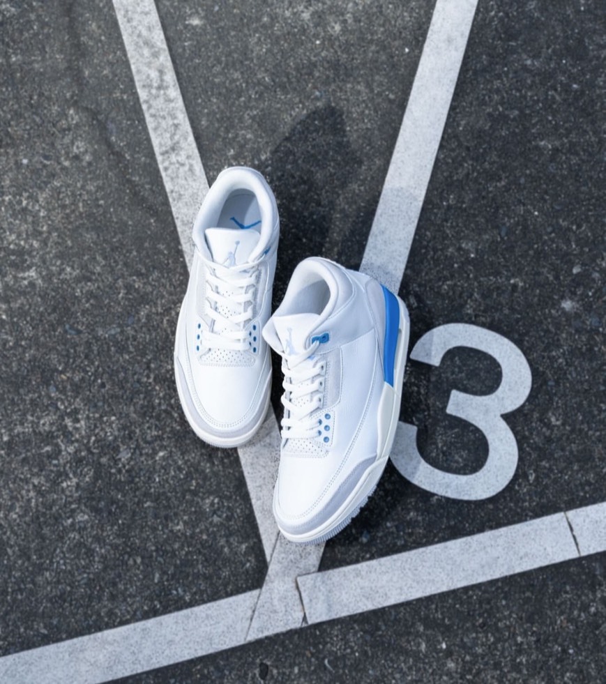 Air Jordan 3 "Lucky Shorts" 幸運短褲 白藍 男鞋 CT8532-101