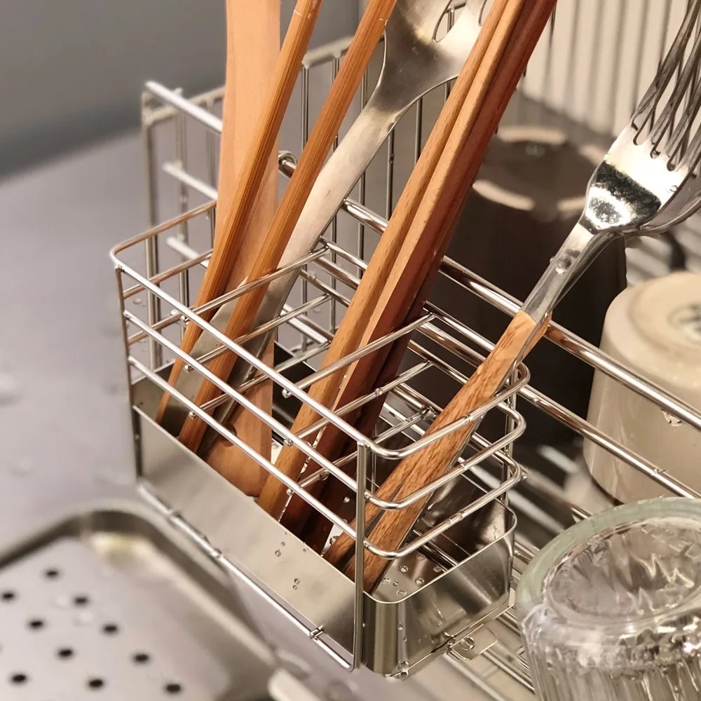 《下村企販》日本製全不鏽鋼水槽橫跨式瀝水架(寬34.5×深54)