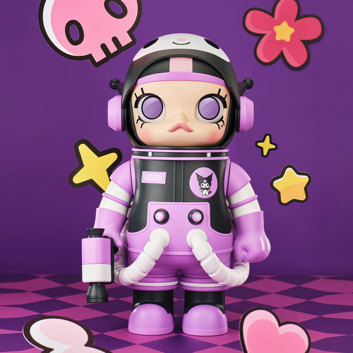 Space MOLLY JOY 系列 SANRIO CHARACTERS 400% KUROMI
