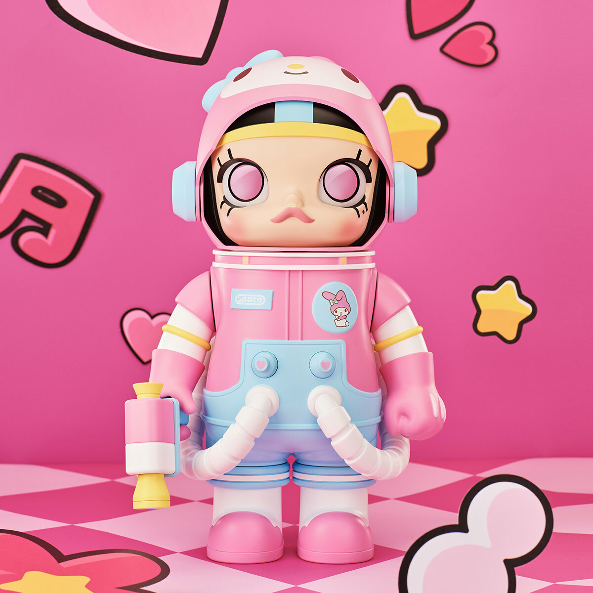 Space MOLLY JOY 系列 SANRIO CHARACTERS 400% MELODY