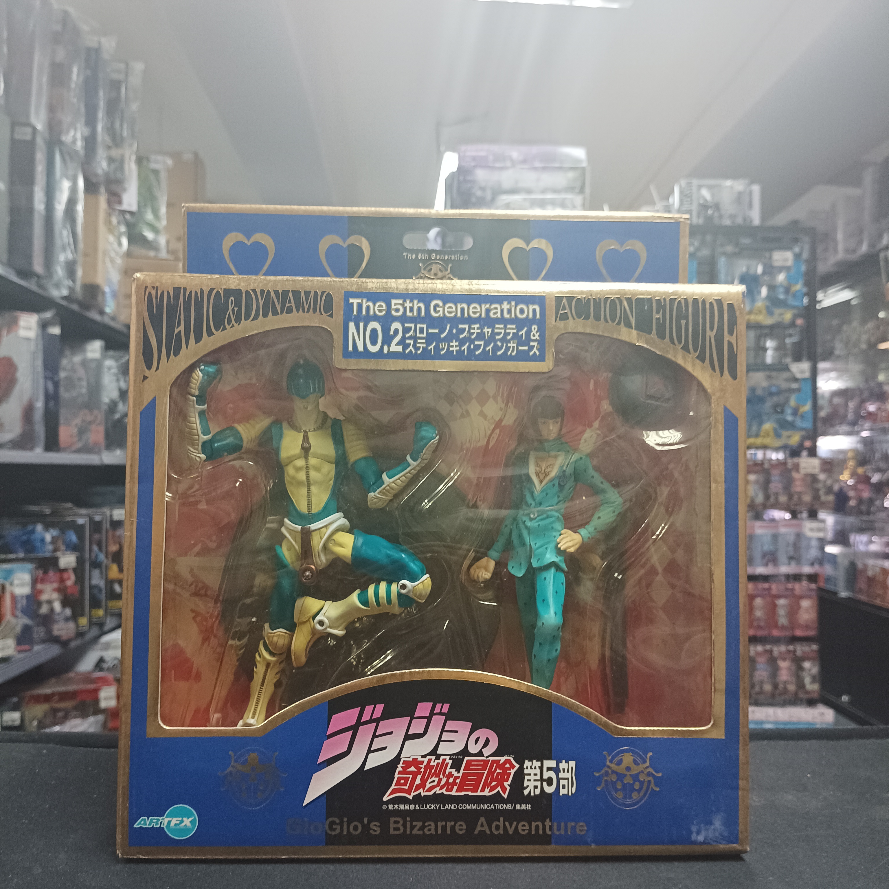 寄賣-其它-JOJO ArtFX 布魯諾·布加拉提 鋼鏈手指