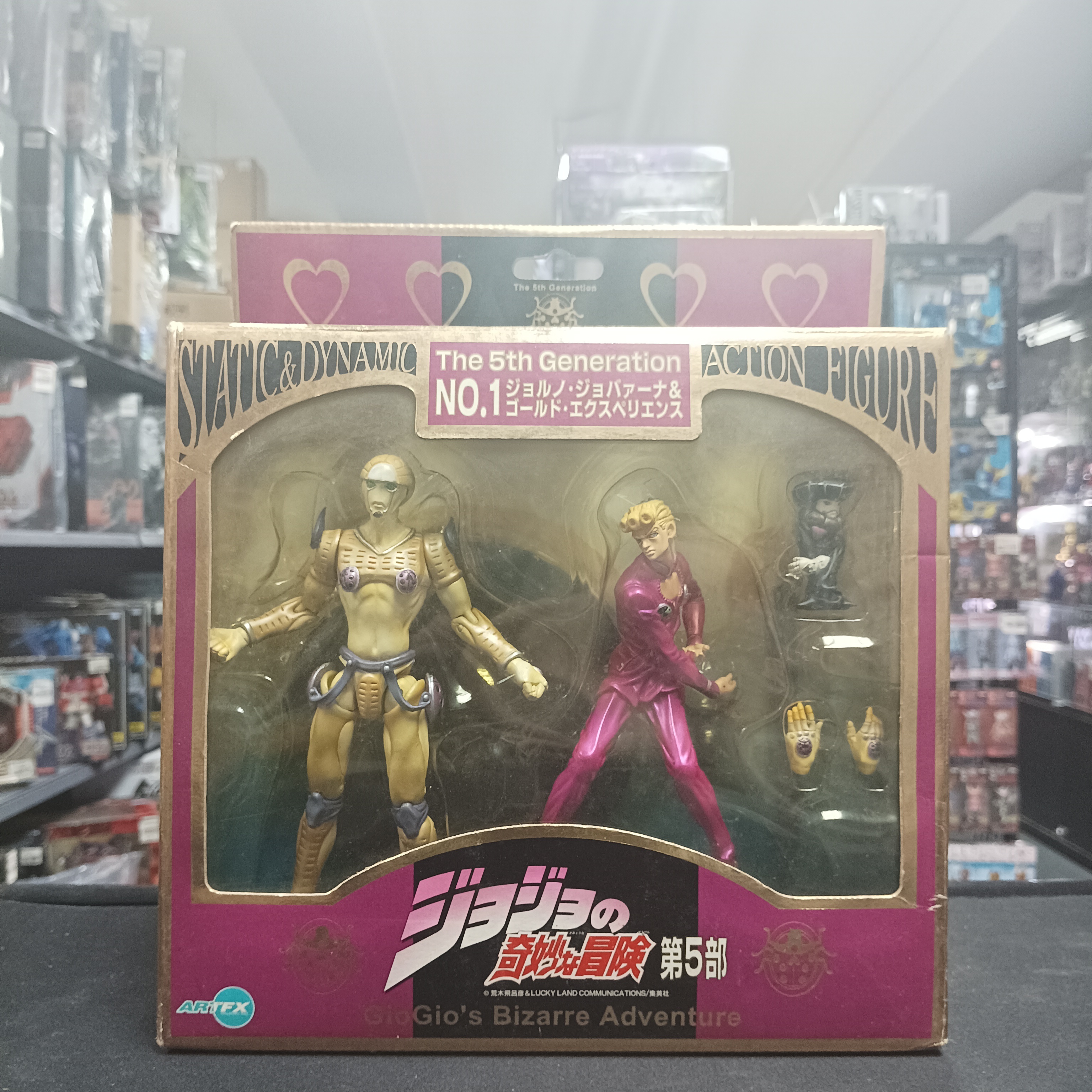 寄賣-其它-JOJO ArtFX 喬魯諾喬巴納 黃金體驗