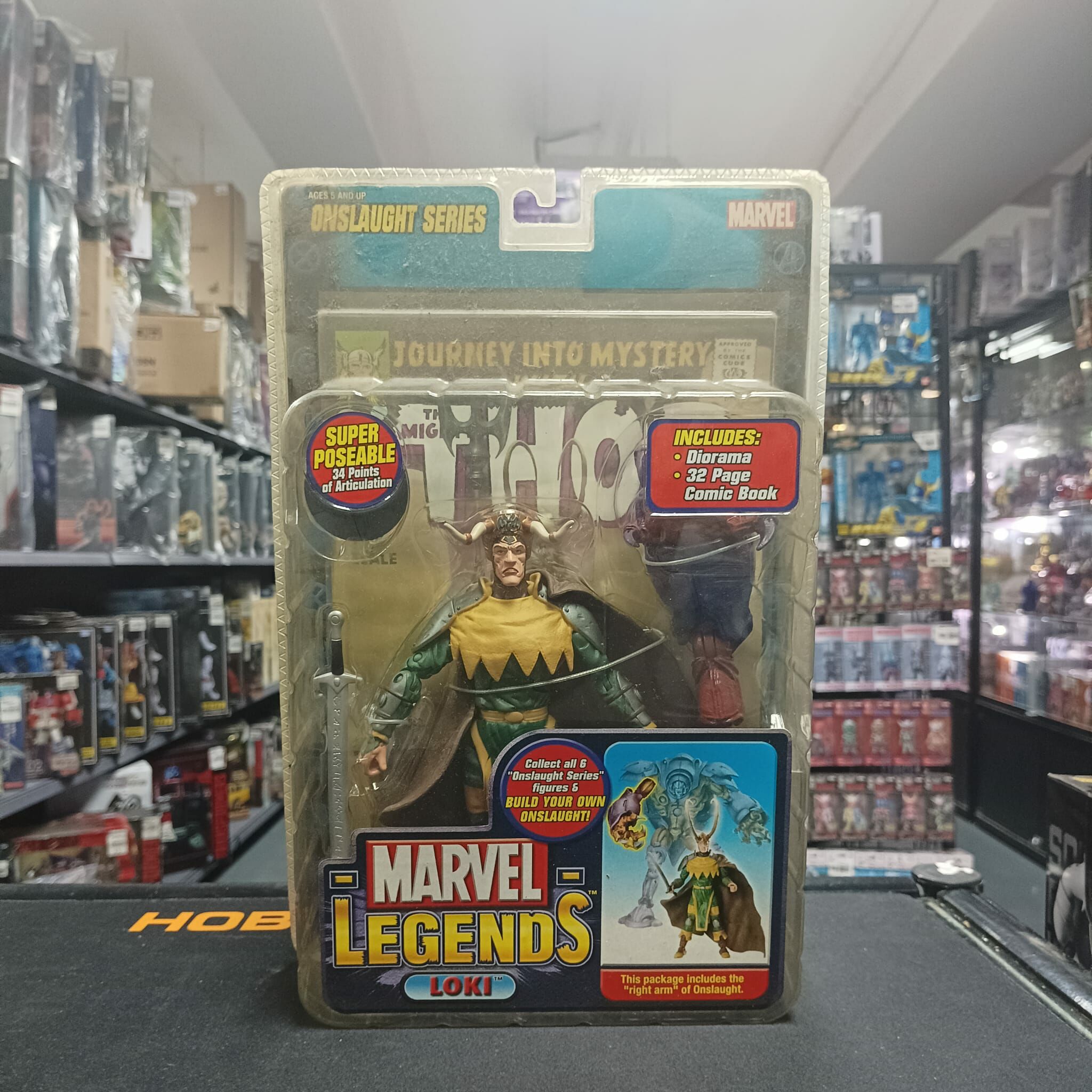 寄賣-其它-Marvel legends onslaught series Loki
