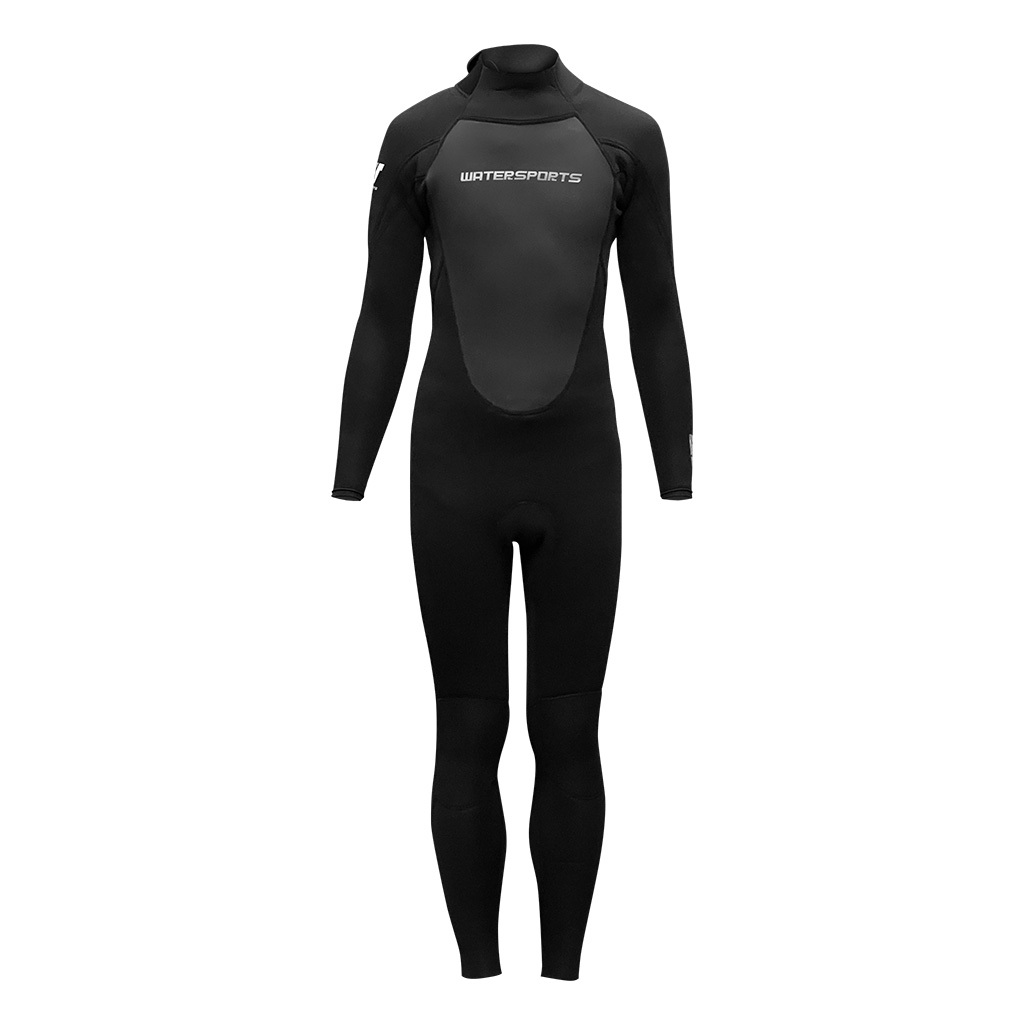 3.5mm 中童 CR 鯊魚皮連身防寒膠衣 - 黑