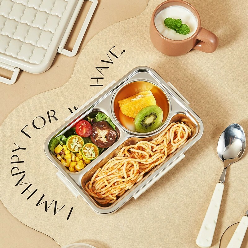 《5800》奶油風便當盒