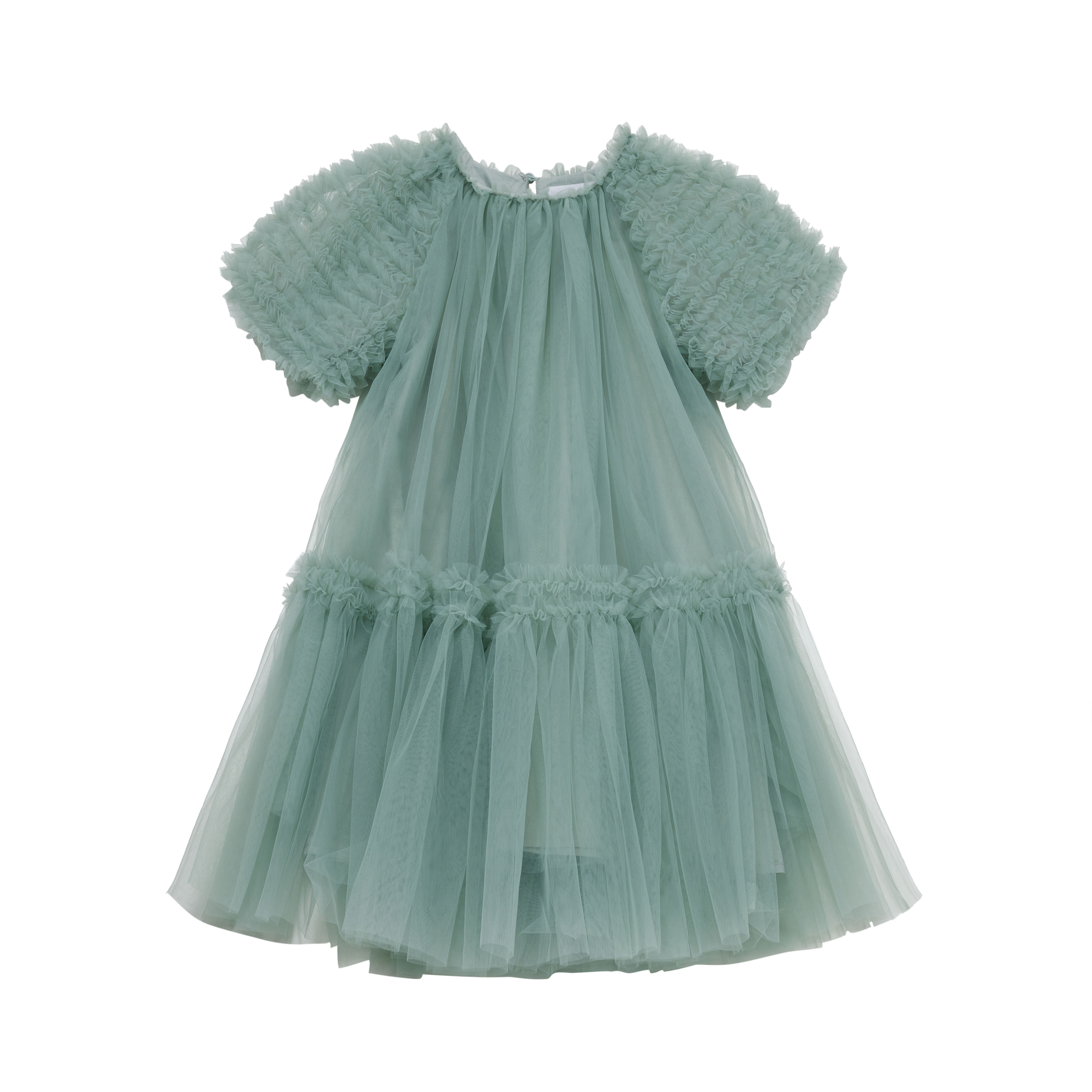 Cera una volta 公主夢幻紗洋  Frida Dress Celadon Blue （附腰間緞帶）