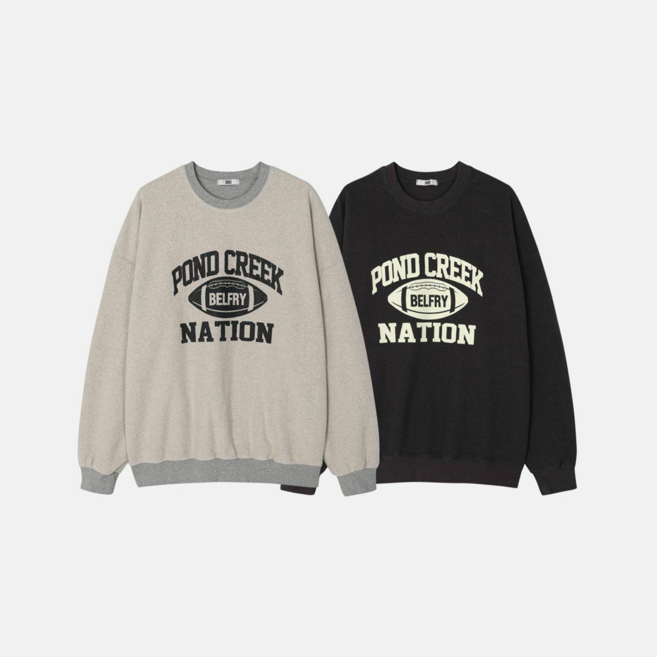 英文字圖案衛衣 OREO-111T